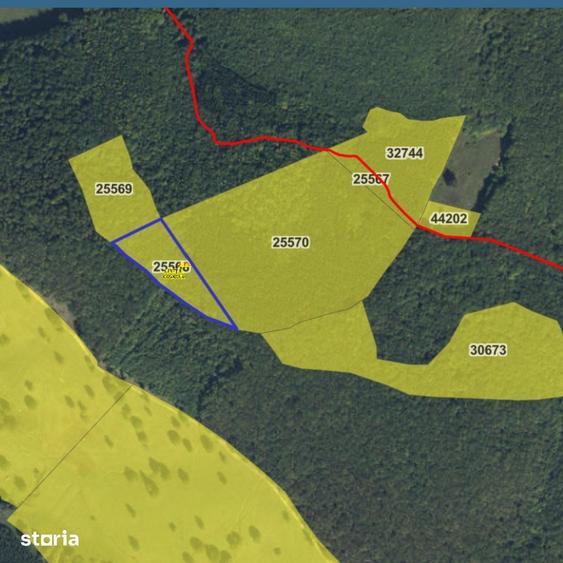 Teren de 208500 mp, în Central