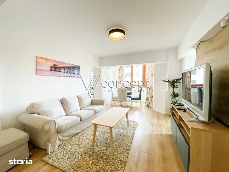 Apartament cu 3 camere, mobilat în Centrul Istoric