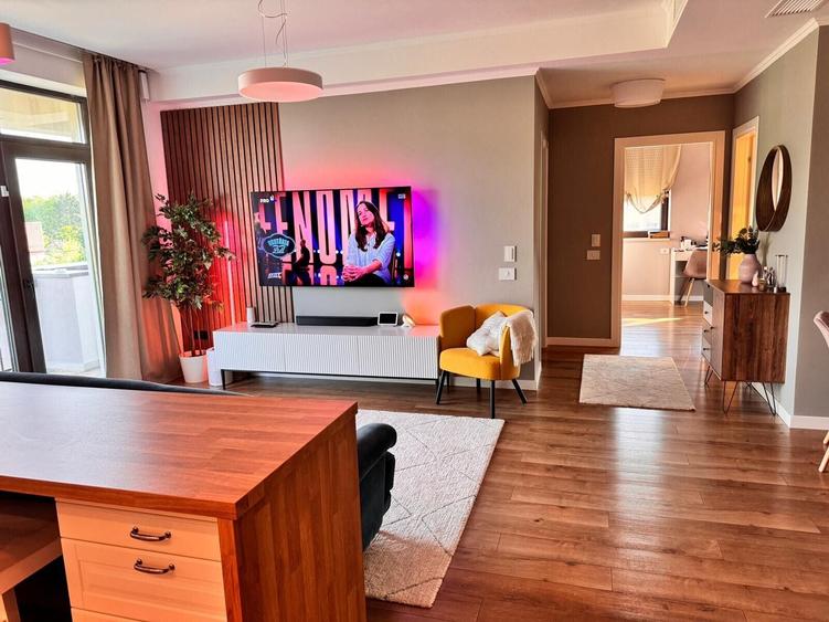 Apartament cu 3 camere decomandat, mobilat în Bucureștii Noi