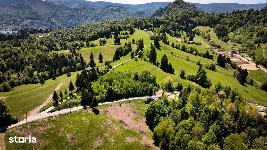 Teren de 1000 mp, în Colibița
