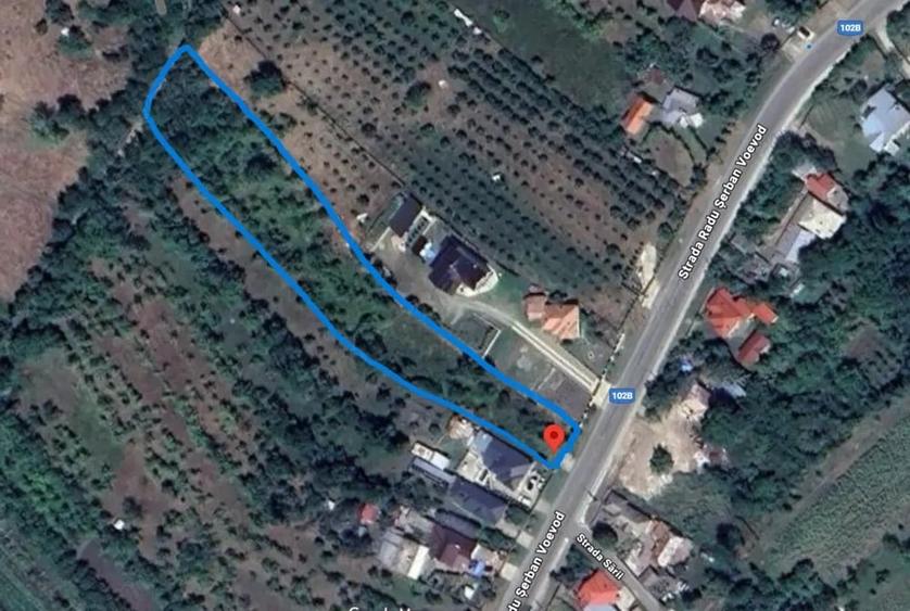Teren de 1898 mp, în Drajna