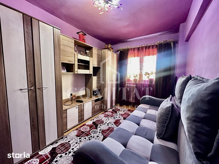 Apartament cu 4 camere decomandat, mobilat în Mănăștur