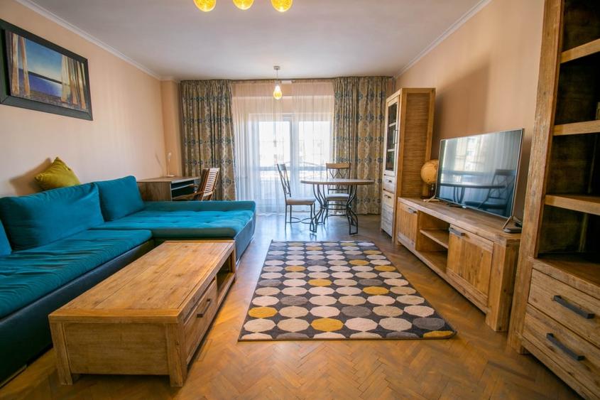 3 Camere 72 MP Utili+2 Balcoane,2 Băi,Mobilat & Utilat,Parcare-Burebista - 1