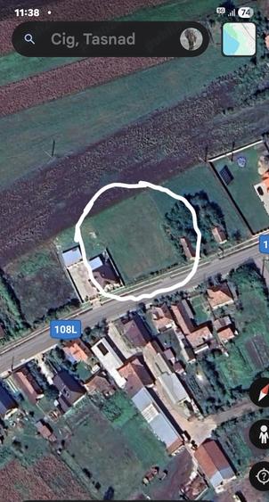 Teren de 1639 mp, în Cig