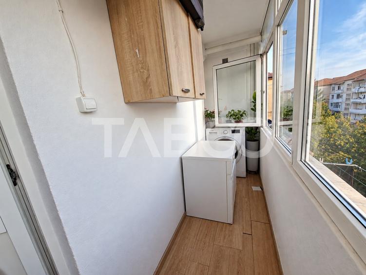 Apartament cu 2 camere nedecomandat, mobilat în Mihai Viteazul