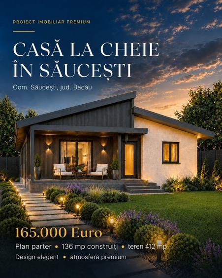 Casă cu 3 camere în Central