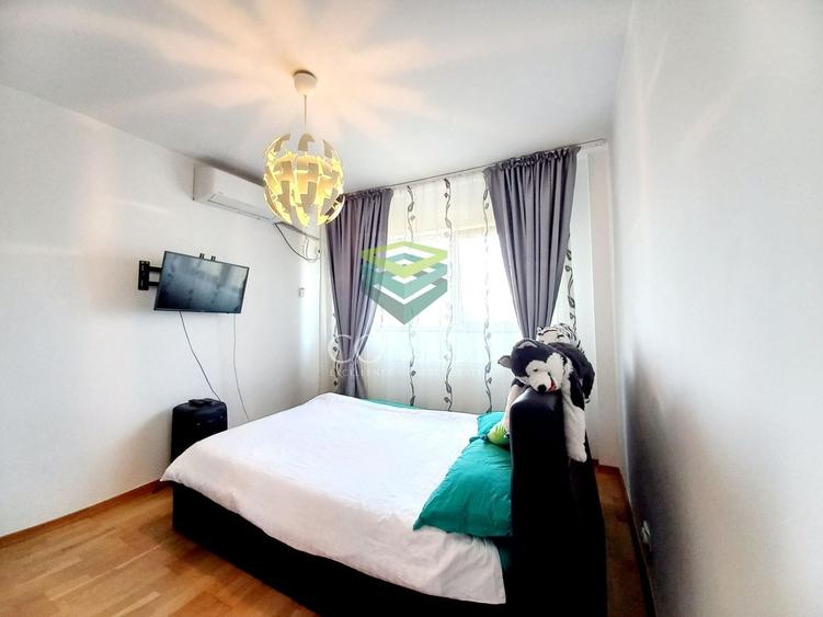 Apartament cu 4 camere decomandat, mobilat în Băneasa