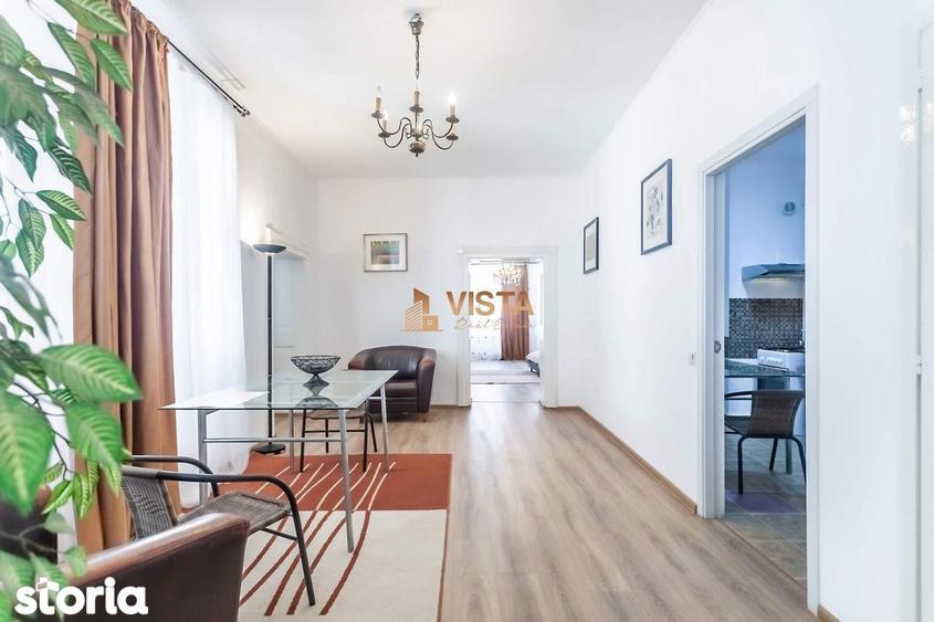 Apartament cu 3 camere, mobilat în Centrul Istoric
