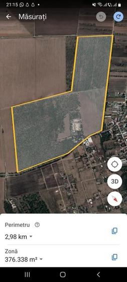 Teren Construcții intravilan de 375600 mp, în Mogoșești