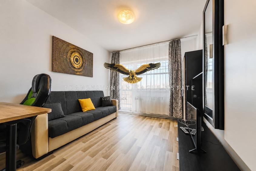 Apartament cu 2 camere decomandat, mobilat în Bună Ziua
