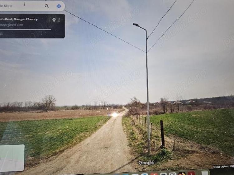 Teren de 1383 mp, în Bolintin-Deal