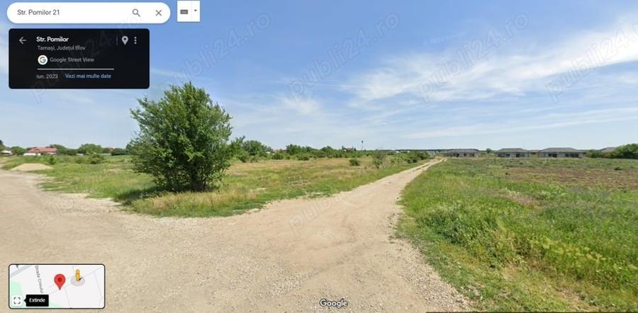 Teren de 937 mp, în Tamași