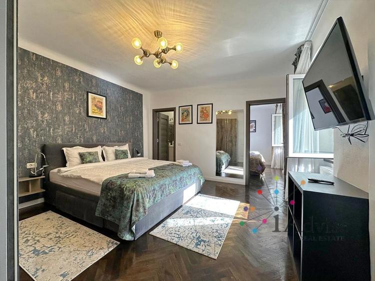 Apartament cu 3 camere decomandat, mobilat în Centrul Istoric