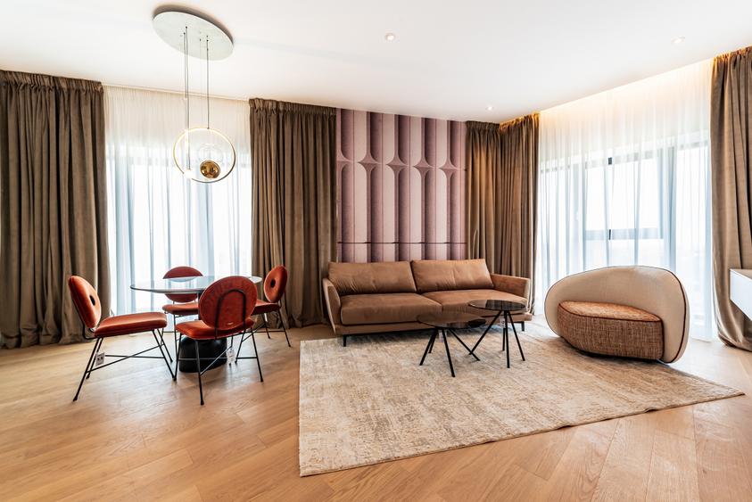Apartament cu 3 camere în Barbu Văcărescu