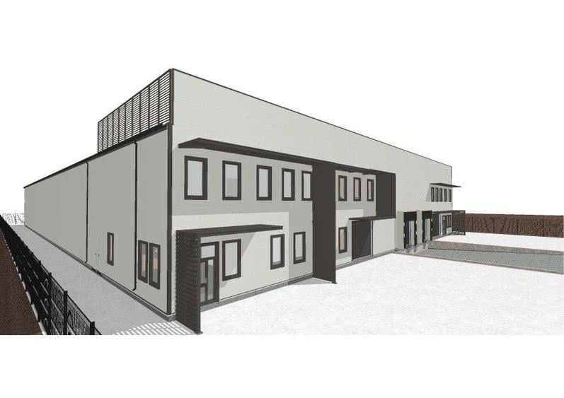 Spațiu industrial, de 1,350 mp, în Est