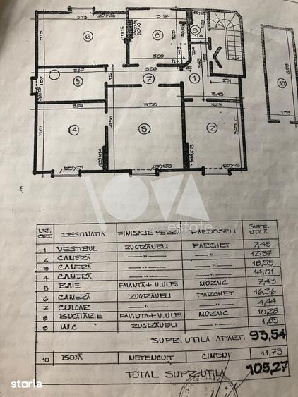 Apartament cu 4 camere în Aviatorilor