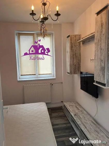 Apartament cu 3 camere semidecomandat în Dacia