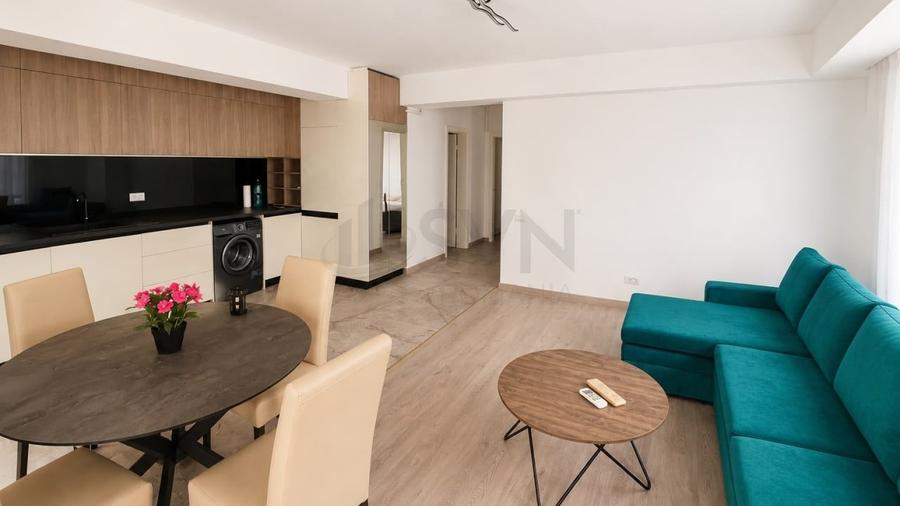 Apartament cu 2 camere semidecomandat, mobilat în Floreasca