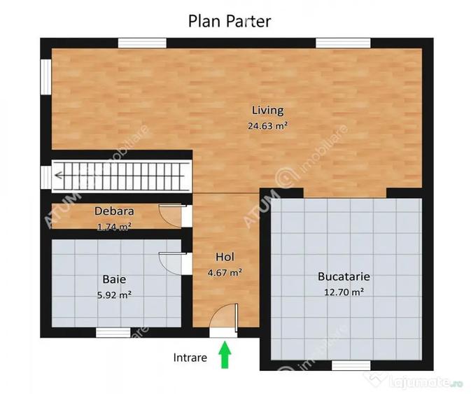 Casă cu 4 camere cu Teren 230 Mp în Vasile Aaron
