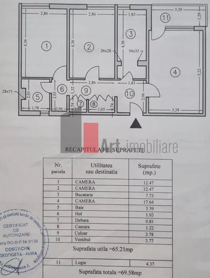 Vanzare apartamemt 3 camere Drumul Taberei AZfi Cotroceni - 8