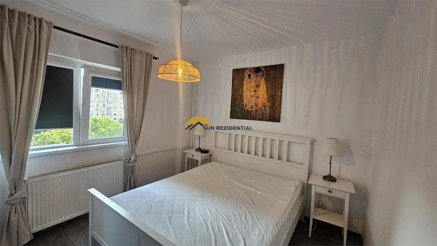 Apartament cu 2 camere semidecomandat în Tineretului