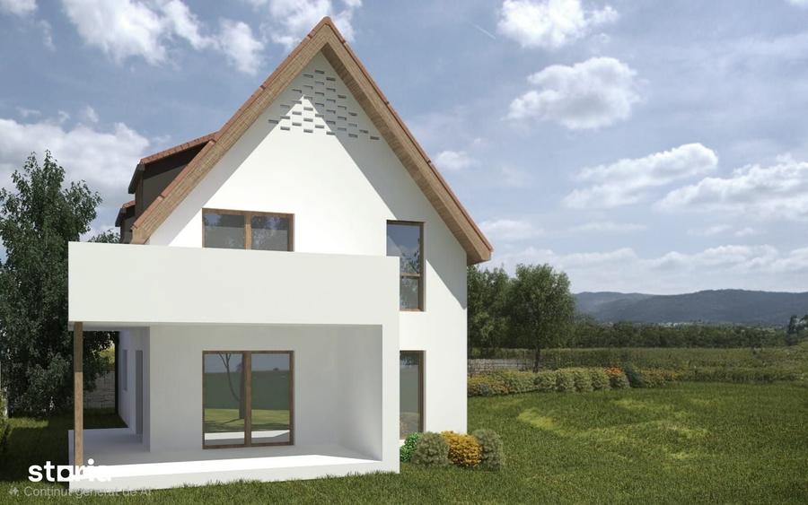 Casă cu 4 camere cu Teren 700 Mp în Feleacu