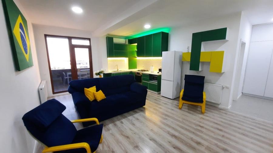 Apartament cu 2 camere, mobilat în Tomis Nord