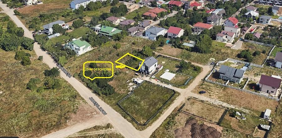 Teren de 400 mp, în Prelungirea Ghencea