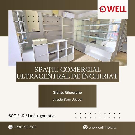 Spațiu comercial, de 40 mp, în Ultracentral