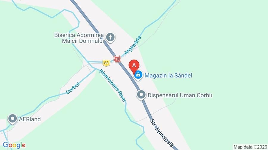 Casă individuală cu 5 camere cu Canalizare în Corbu