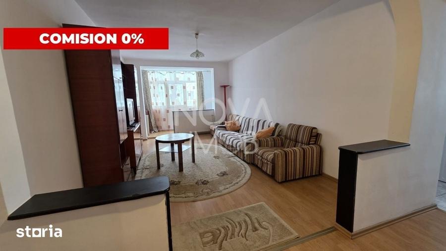 Apartament cu 2 camere semidecomandat în Central