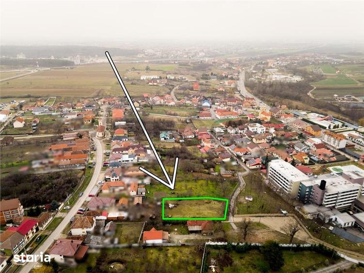 Teren de 809 mp, în Sânmartin