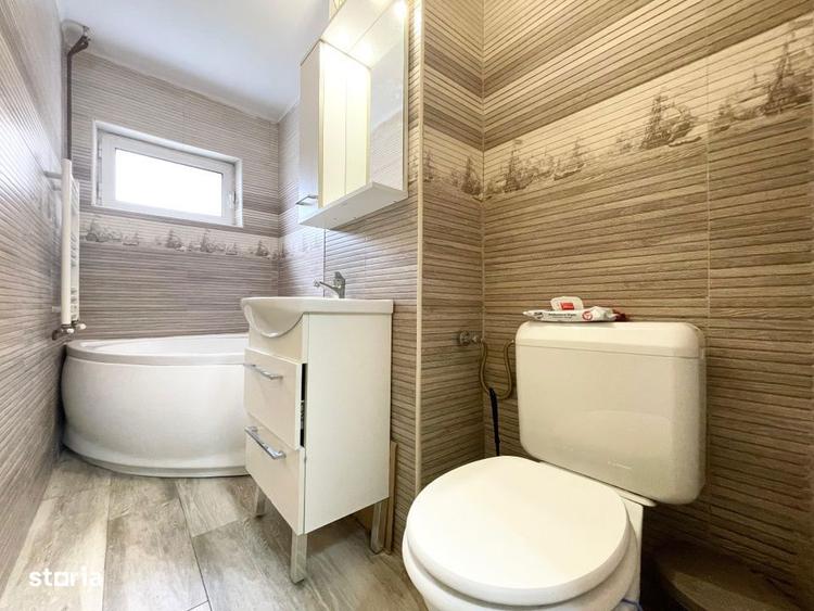 Apartament cu 3 camere semidecomandat, mobilat în Girocului