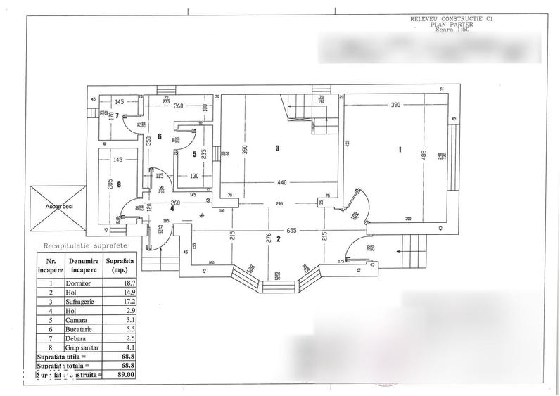 Spațiu comercial, de 134.6 mp, în Calea București