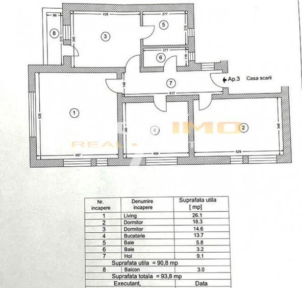 Apartament 3 camere intr o vila P 2E cu cate un apartament p - 16