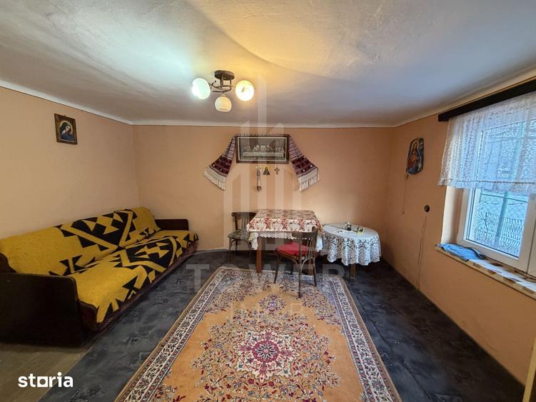 Casă cu 2 camere cu Teren 259 Mp în Central