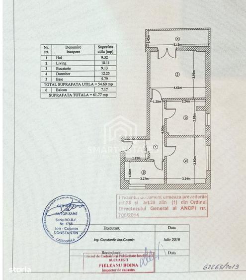 Apartament 2 camere decomandat - Fizicienilor - Bloc Nou - Mobilat - 6