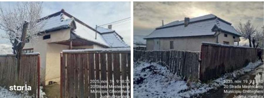 Casă cu 2 camere cu Teren 863 Mp în Central
