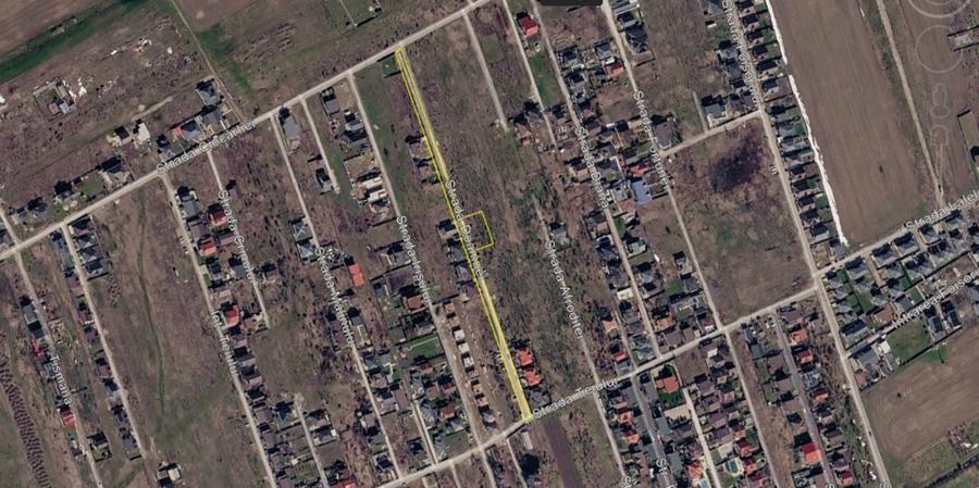 Teren Construcții intravilan de 922 mp, în Domnești