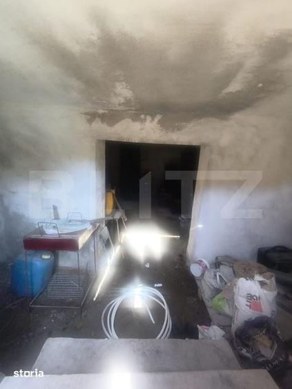Casă cu 2 camere decomandat cu Teren 3825 Mp în Mihai Viteazu