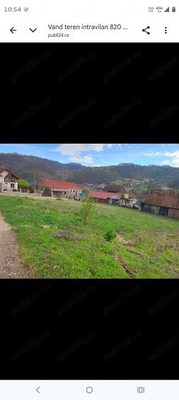 Teren de 820 mp, în Central