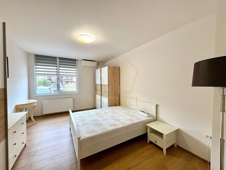 Apartament cu 2 camere semidecomandat, mobilat în Giroc