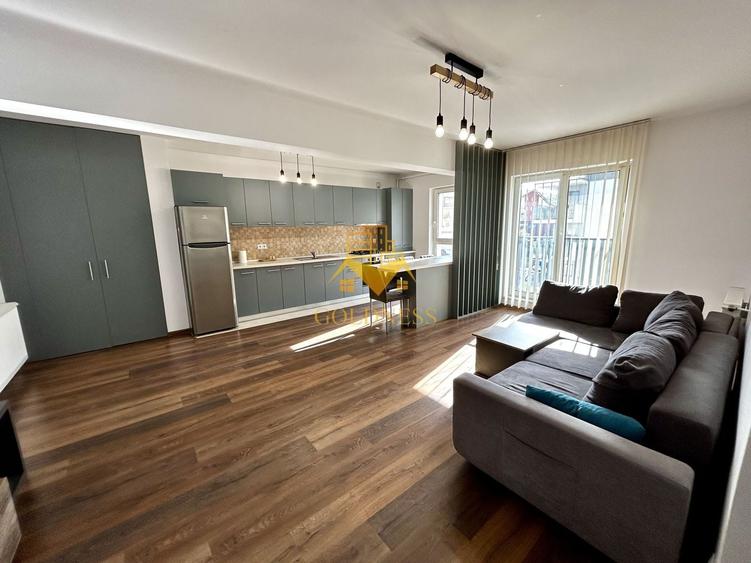 Apartament cu 2 camere semidecomandat, mobilat în Florești