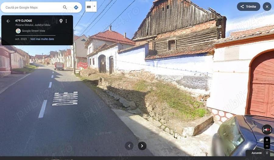 Casă cu 1 camere cu Teren 500 Mp în Poiana Sibiului