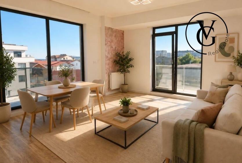 Apartament cu 2 camere decomandat, mobilat în Mamaia-Sat