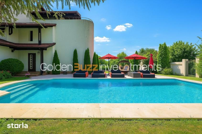 Casă cu 7 camere cu Teren 1640 Mp în Snagov