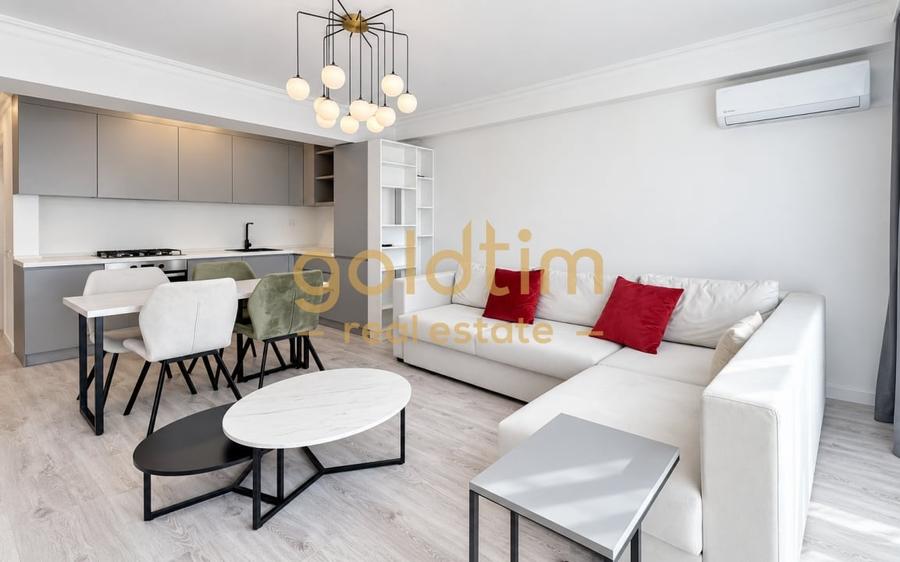 Apartament cu 3 camere decomandat, mobilat în Pipera