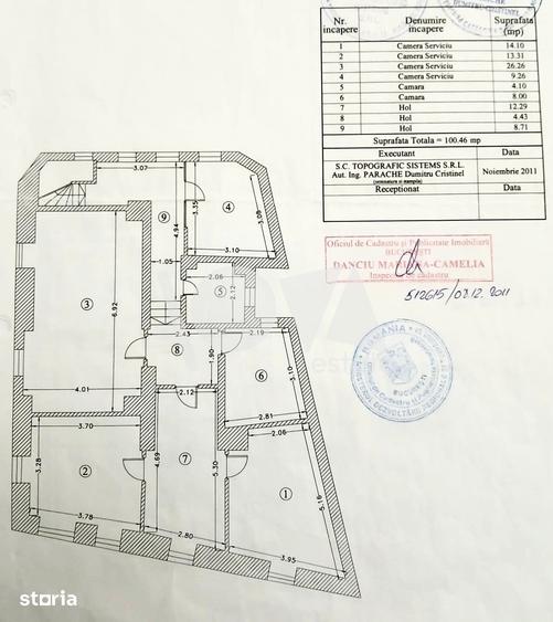 Garsonieră în Victoriei