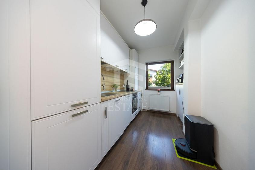 Apartament cu 2 camere decomandat, mobilat în Sânpetru
