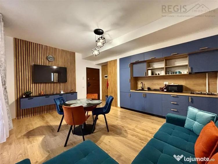 Apartament cu 2 camere nedecomandat, mobilat în Clăbucet